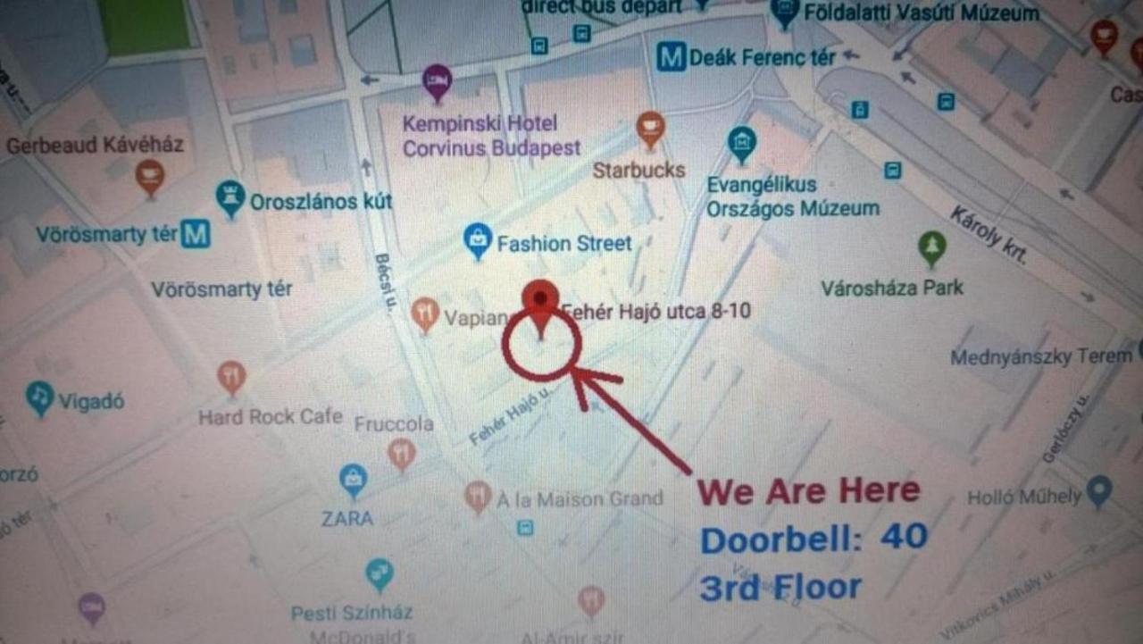 White Ship Apartman Budapest Ngoại thất bức ảnh